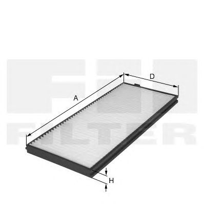 FIL FILTER hc7121 -  Фильтр воздуха в салоне